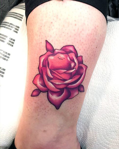 Breathtaking Ditto Tattoo On Girl