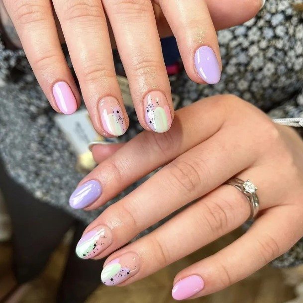 Breathtaking Easter Nail On Girl