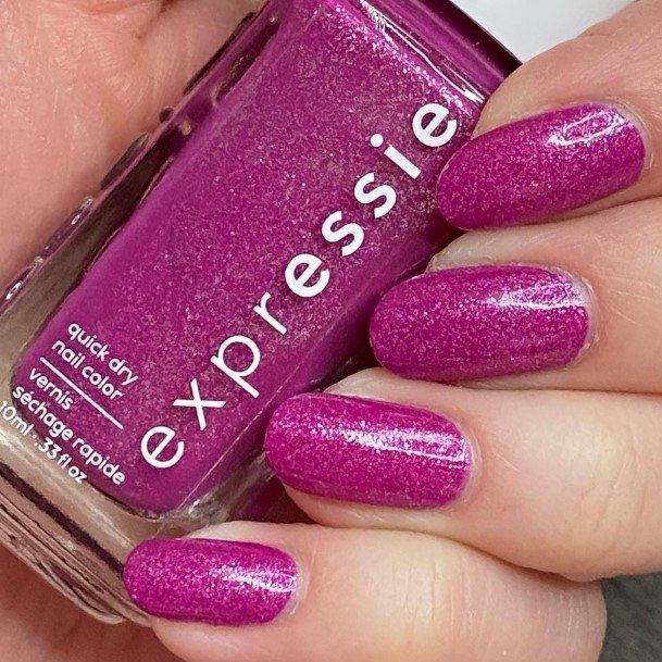 Breathtaking Fuchsia Nail On Girl