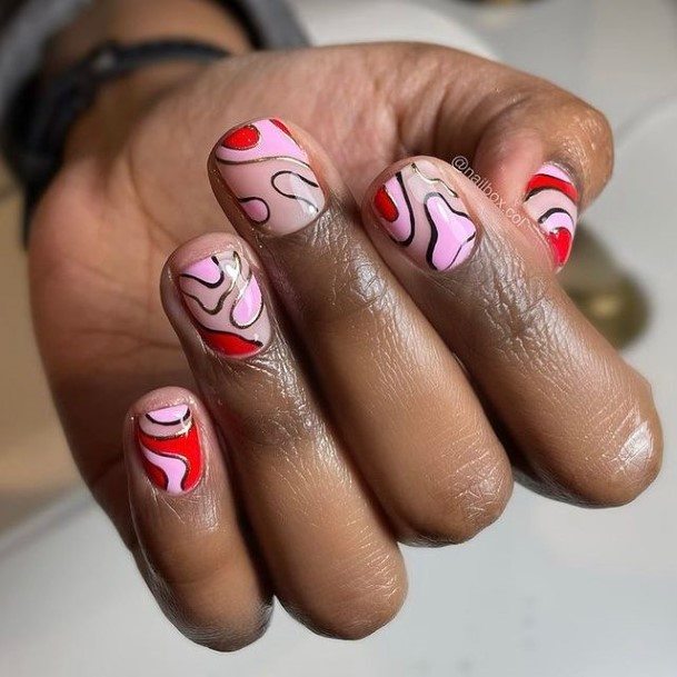 Breathtaking Funky Nail On Girl