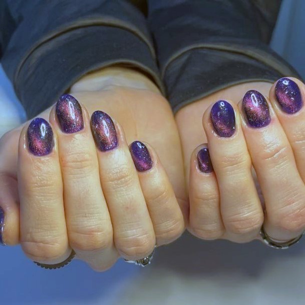 Breathtaking Galaxy Nail On Girl