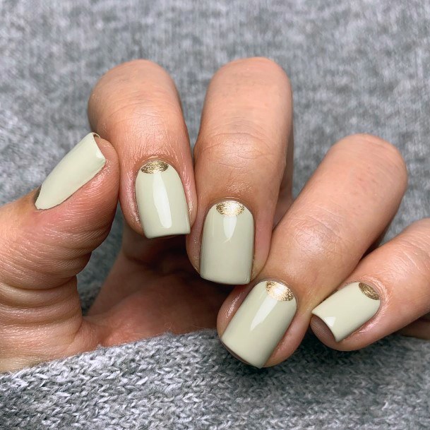 Breathtaking Half Moon Nail On Girl