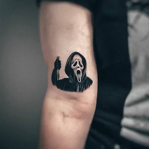 Breathtaking Halloween Tattoo On Girl