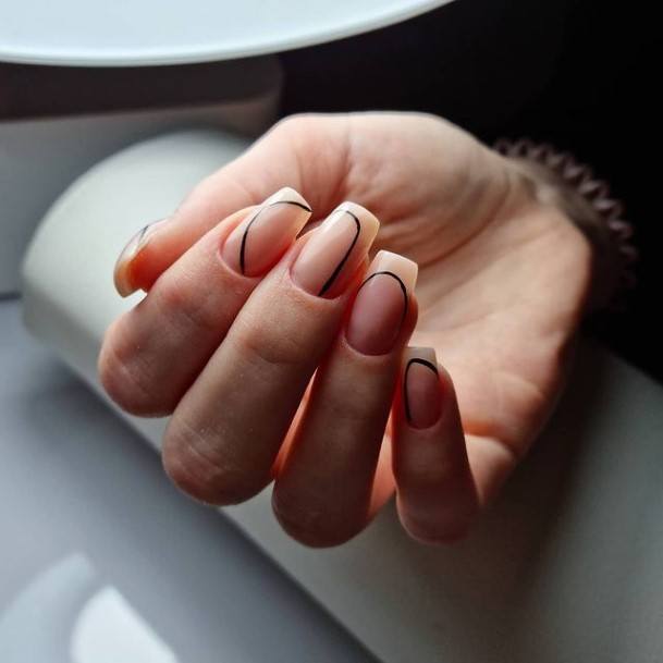 Breathtaking Light Nude Nail On Girl