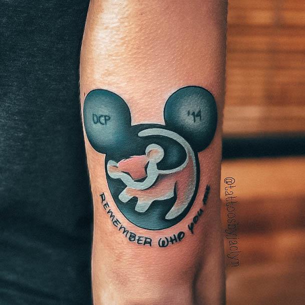 Breathtaking Lion King Tattoo On Girl