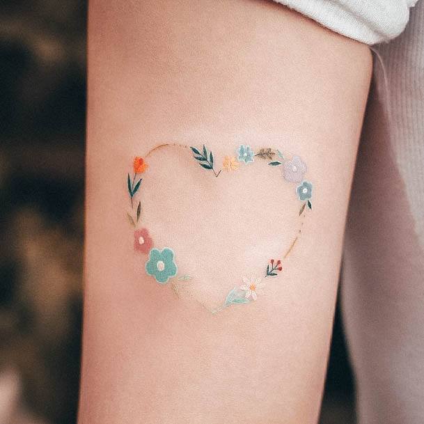 Breathtaking Miniature Tattoo On Girl