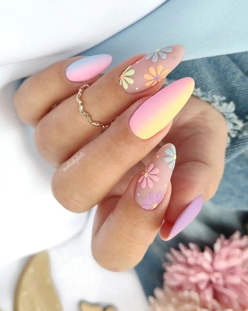 Breathtaking Pastel Nail On Girl