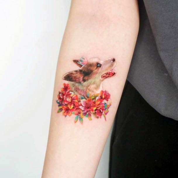 Breathtaking Pet Tattoo On Girl