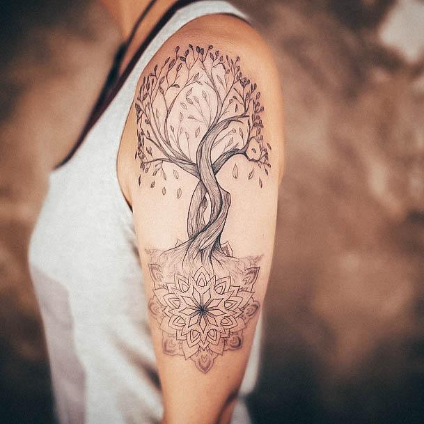 Top 100 Best Tree Of Life Tattoos For Women  Branch Design Ideas