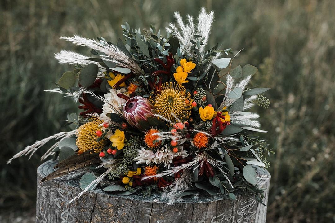 Breezy September Wedding Flowers