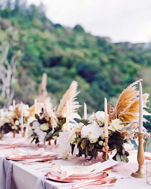 Breezy Wedding Head Table Decor