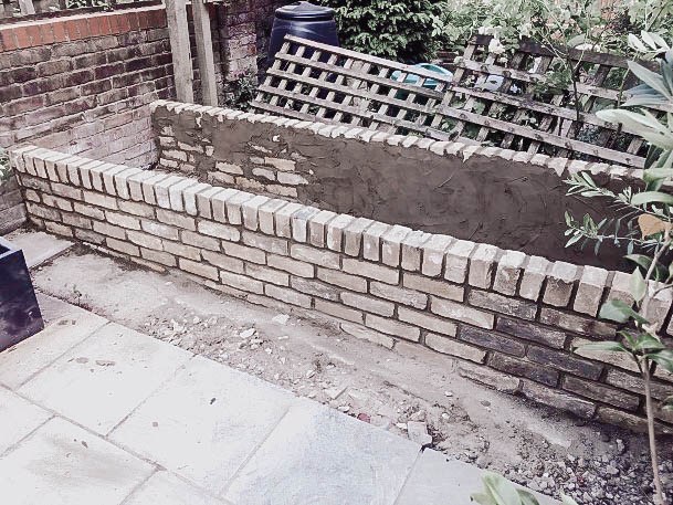 Brick Garden Bed Rauised