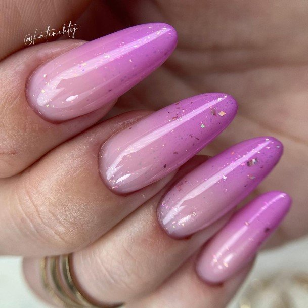 Bright Ombre Womens Nails
