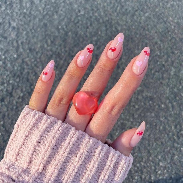 Bright Pink Bright Pink Nail Designs For Girls