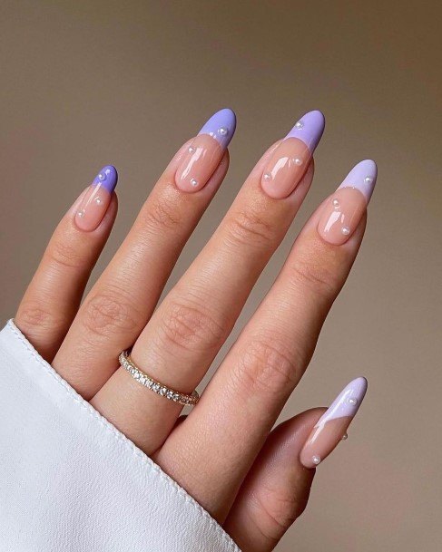 Bright Purple Womens Nail Ideas