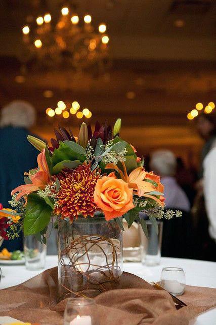 Bright September Wedding Flowers