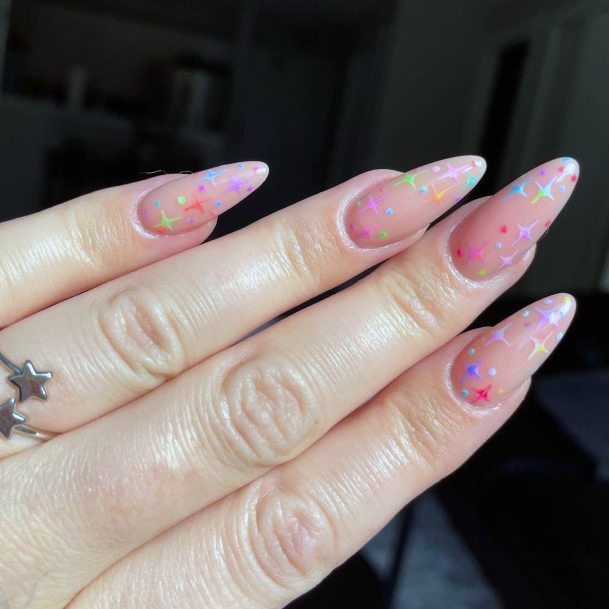 Bright Summer Nails Feminine Ideas