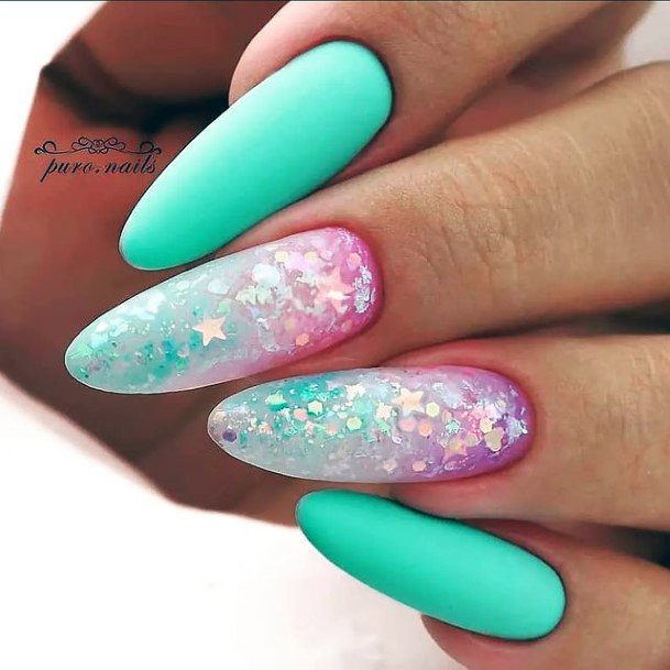 Bright Summer Womens Nails