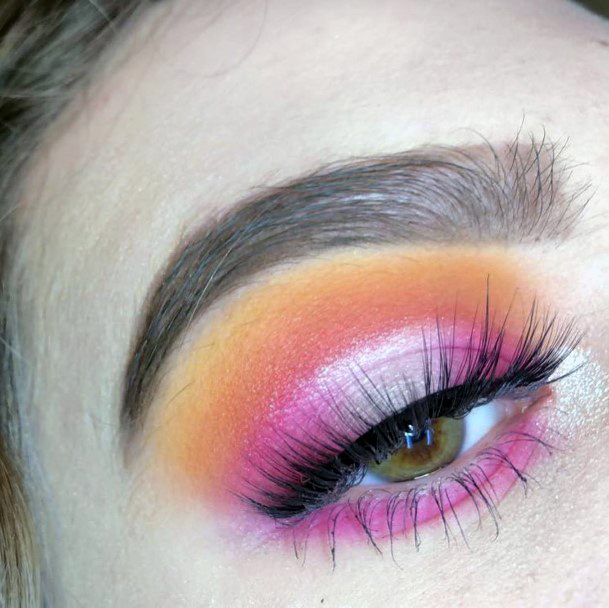 Bright Taffy Colored Eyeshadow Women