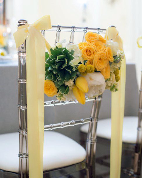 Bright Yellow Wedding Flowers