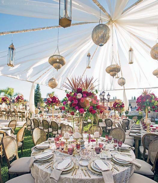 Brilliant Wedding Tent Decorations