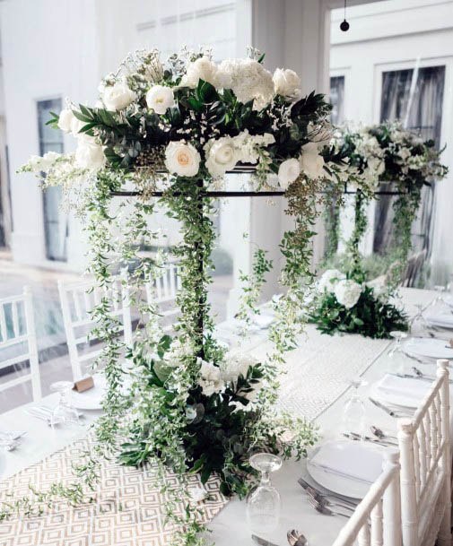 Brilliant White Wedding Flowers