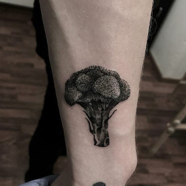 Broccoli Tattoo Design Inspiration For Women