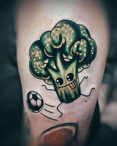 Broccoli Womens Tattoo Ideas