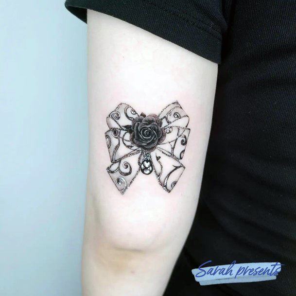 Brooch Woman Tattoo Art
