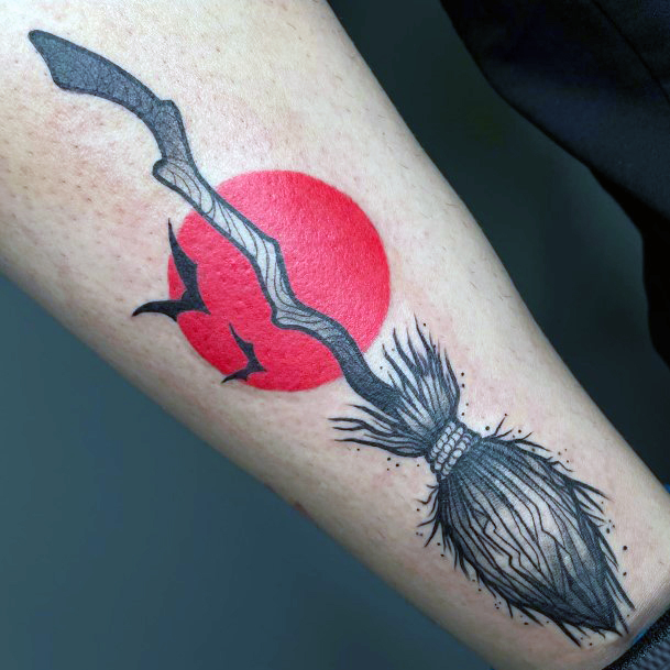 Broomstick Womens Tattoos