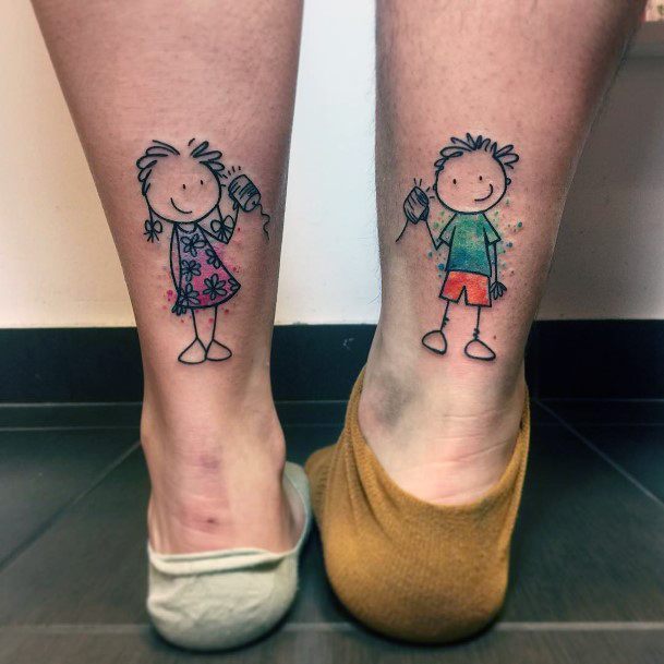Brother Sisteric Womens Brother Sister Tattoo Designs