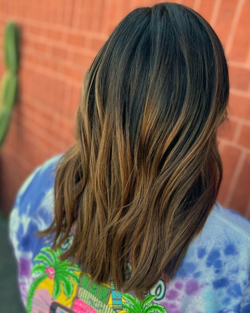 Brown Ombre Hairstyless For Girls