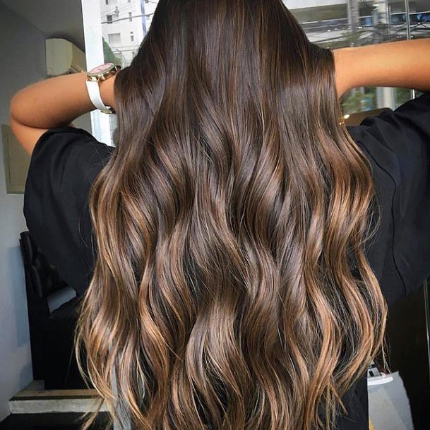 Brown Ombreic Womens Brown Ombre Hairstyles Ideas