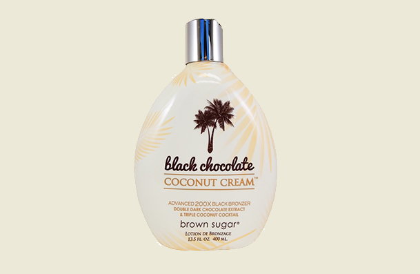 Brown Sugar Black Chocolate Coconut Cream Indoor Tanning Lotion For Women