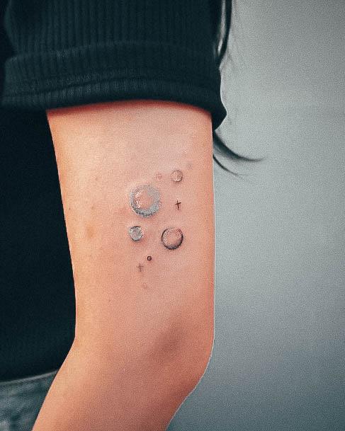 Bubble Womens Tattoo Ideas