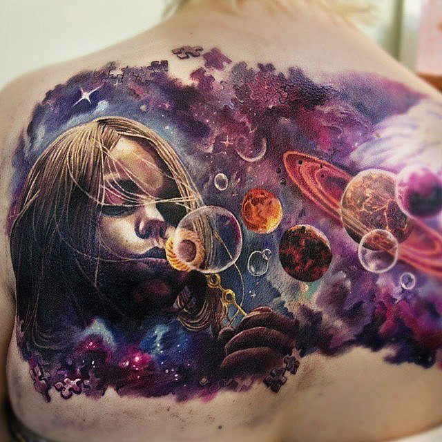 Bubble Womens Tattoos