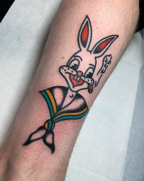 Bugs Bunny Tattoos For Girls