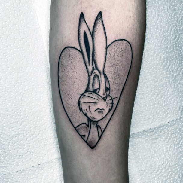 Bugs Bunnyic Womens Bugs Bunny Tattoo Designs