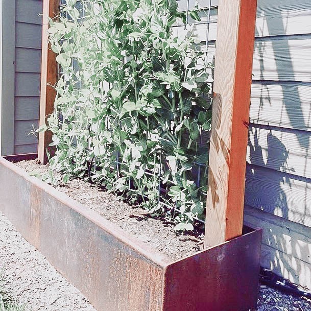 Building Metal Raised Garden Bed Mild Steel