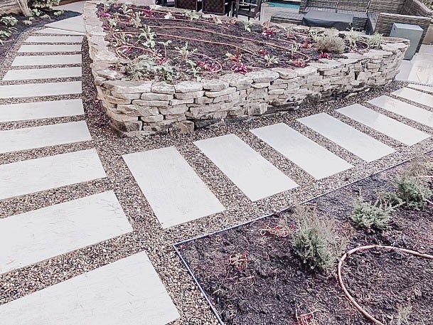 Building Raised Beds For Gardening Stone Rock