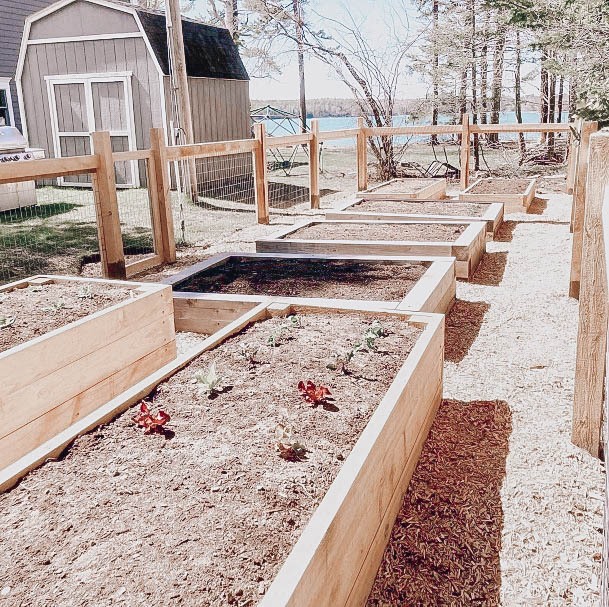 Building Wood Raised Garden Bed