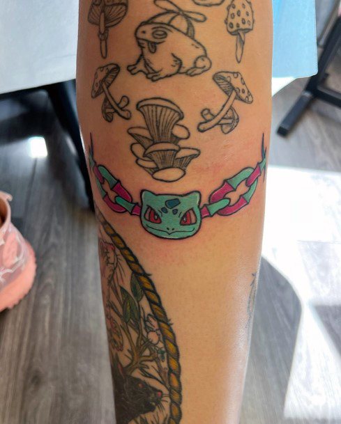 Bulbasaur Tattoos Feminine Ideas