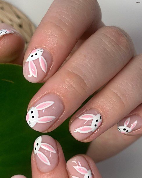 Bunny Nail For Ladies