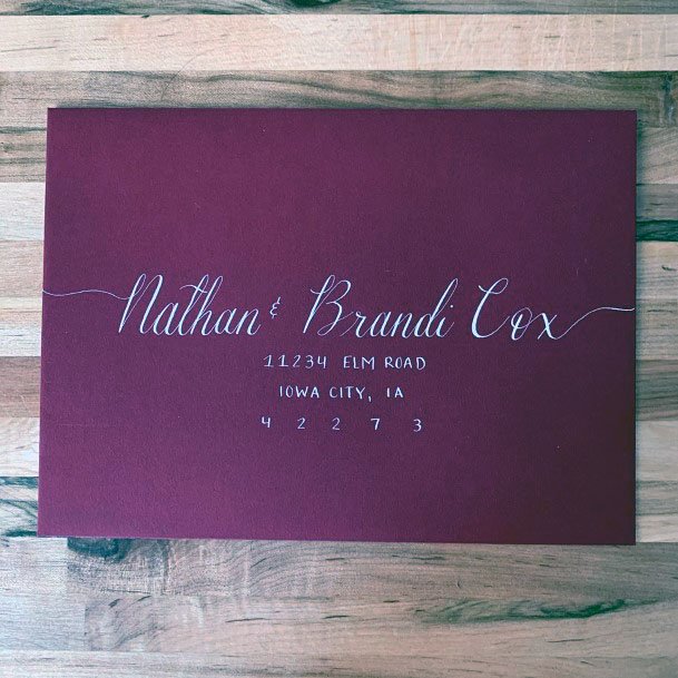 Burgundy Wedding Card Decorations