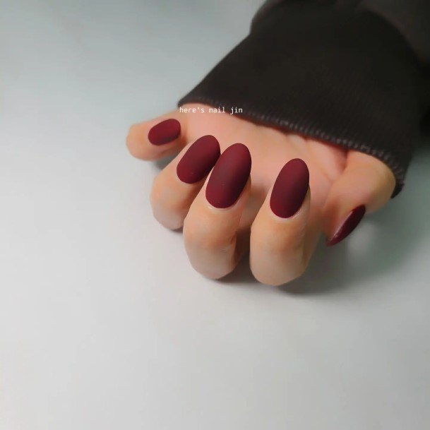 Burgundyic Womens Burgundy Nail Designs