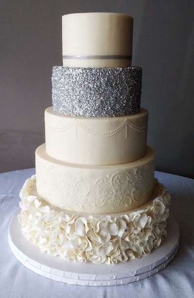 Buttercream Large Wedding Cake