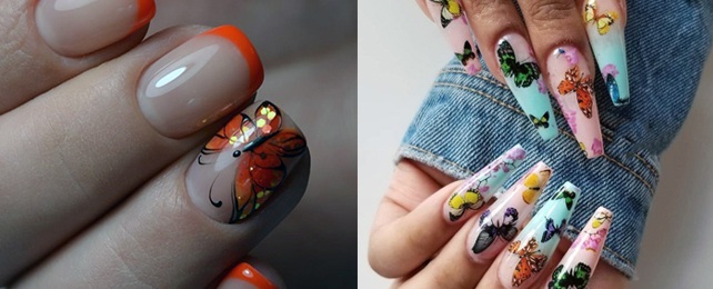 Top 50 Best Butterfly Nails for Women – Flying Beautiful Designs