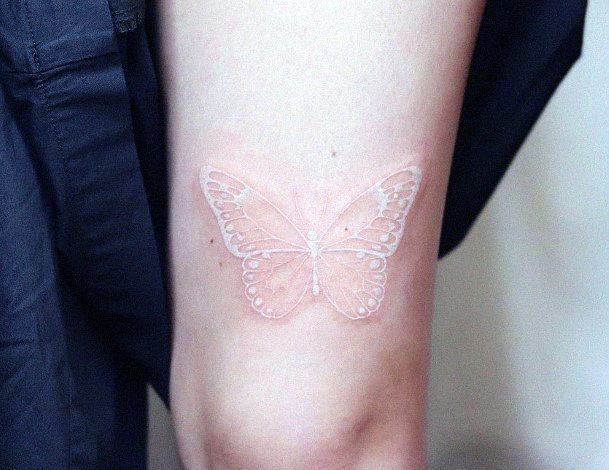 11 Mesmerizing White Ink Tattoo Ideas  Moms Got the Stuff