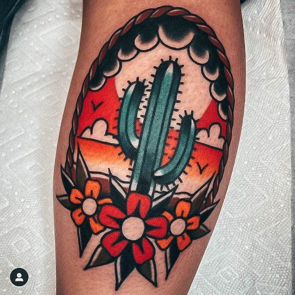 Cactus Tattoos For Girls