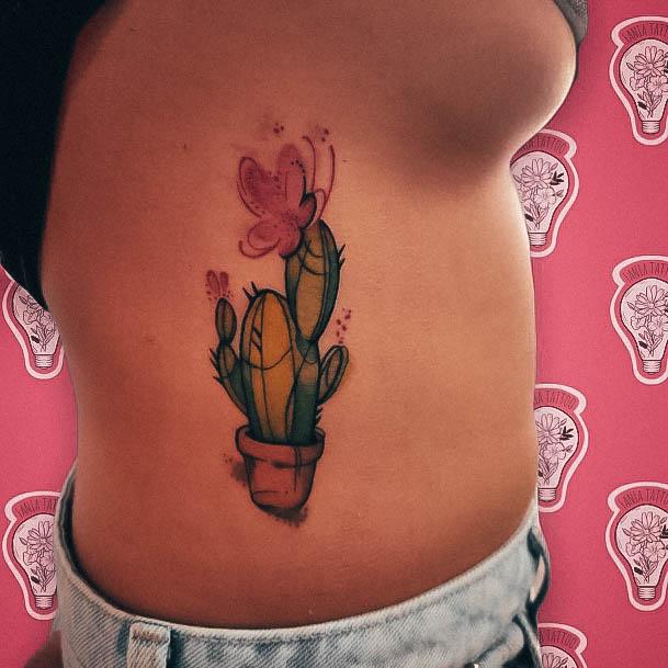 Cactus Womens Tattoo Ideas